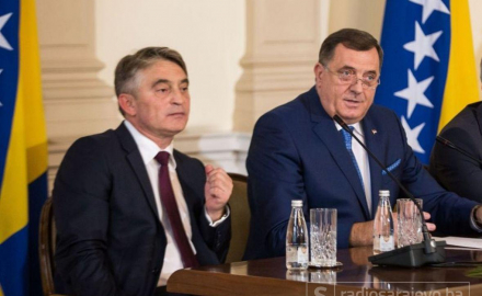 Komšić: Dodik kaže da želi i mir i da rasturi državu - nešto od toga mora odabrati