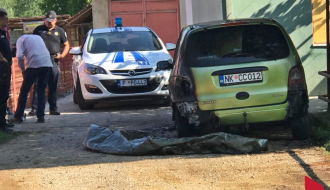 Izgorio automobil vlasnika OFK Nikšić