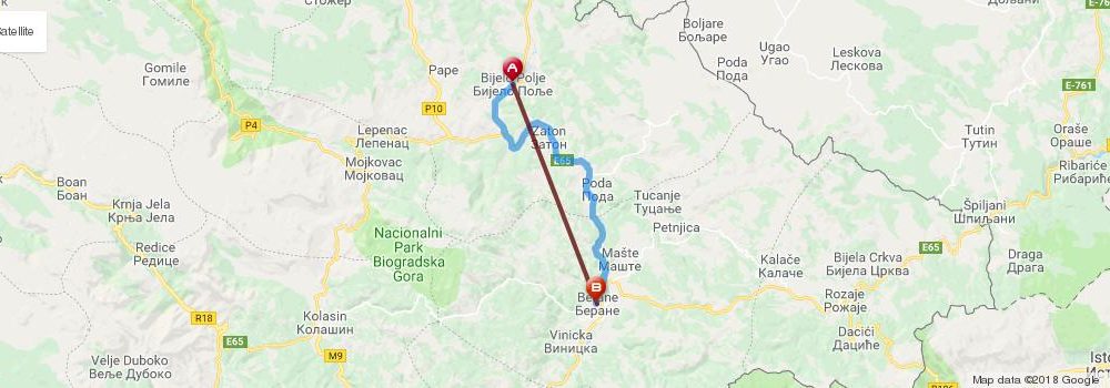 Građani blokirali put Berane - Bijelo Polje, na skupu i političari