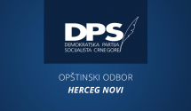 Izabran novi Opštinski odbor DPS u Herceg Novom