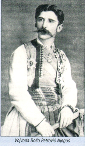 Vojvoda Božo Petrović Njegoš u mladosti