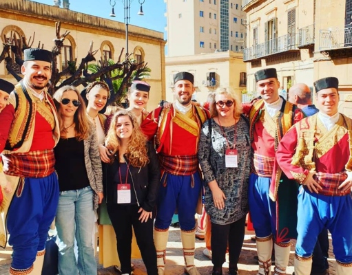 Folklorni ansambl KIC-a “Budo Tomović” bio na festivalu na Siciliji