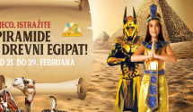 Dječija izložba “Piramide i drevni Egipat” u Delti
