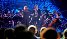 Sergej Ćetković i orkestar mladih talenata sinoć na KotorArtu