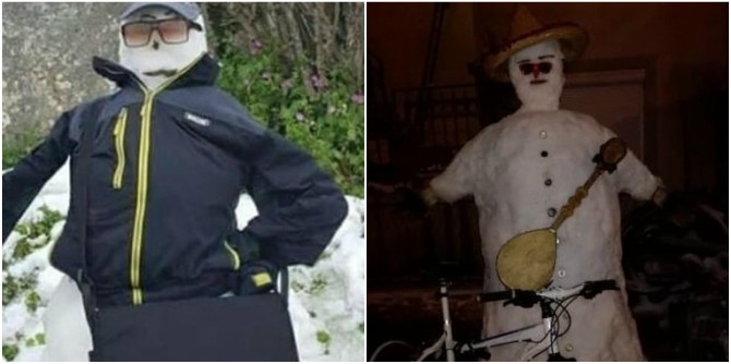 Snješko Bjelić na crnogorski način: Pogledajte kreativnost građana Crne Gore
