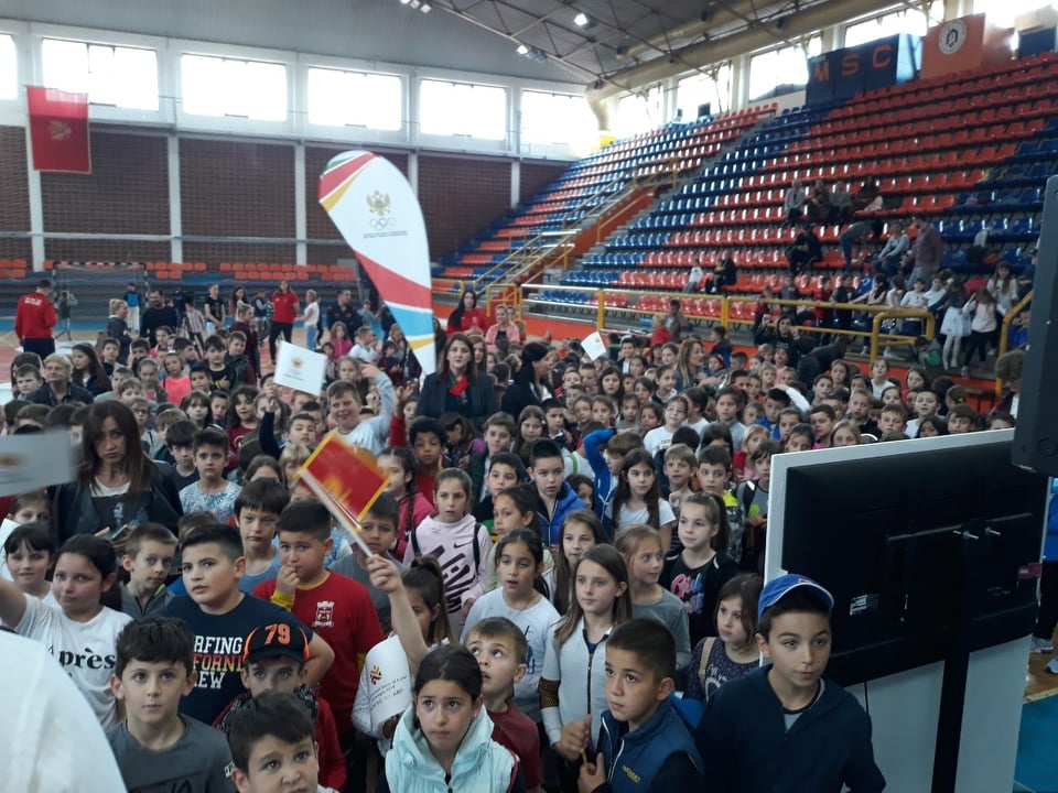 Olimpijski karavan završio put kroz Crnu Goru