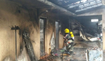 Požar na stambenom objektu gasilo devet podgoričkih vatrogasaca