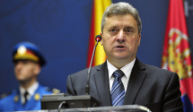 Makedonski predsjednik nije prisustvovao podizanju NATO zastave