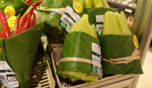 Plastična ambalaža postaje prošlost, voće i povrće umotano u lišće je budućnost
