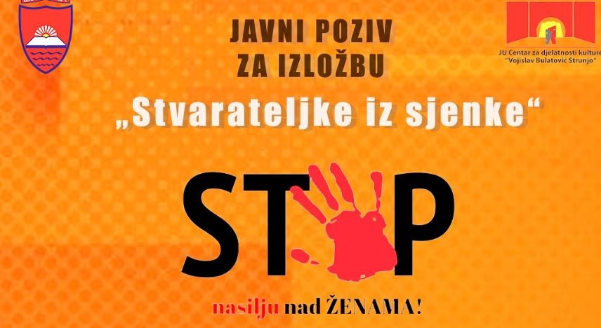 Otvoren konkurs "Stvarateljke iz sjenke" povodom kampanje "16 dana aktivizma protiv nasilja nad ženama"