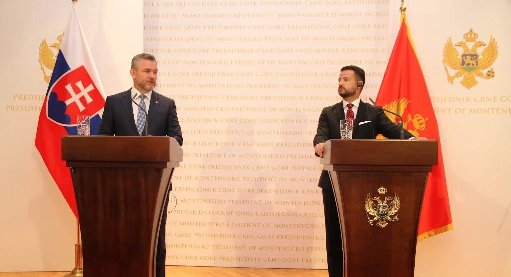 Milatović: Nadam se da će Skupština usvojiti Zakon o Vladi koji bi spriječio političku trgovinu; Pelegrini: Slovačka stoji uz Crnu Goru