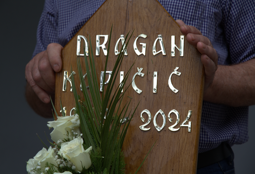Dragan Kapičić sahranjen na Cetinju