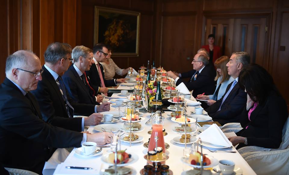 Đukanović sa predstavnicima njemačke privrede: Ekonomskom saradnjom do boljih bilateralnih odnosa