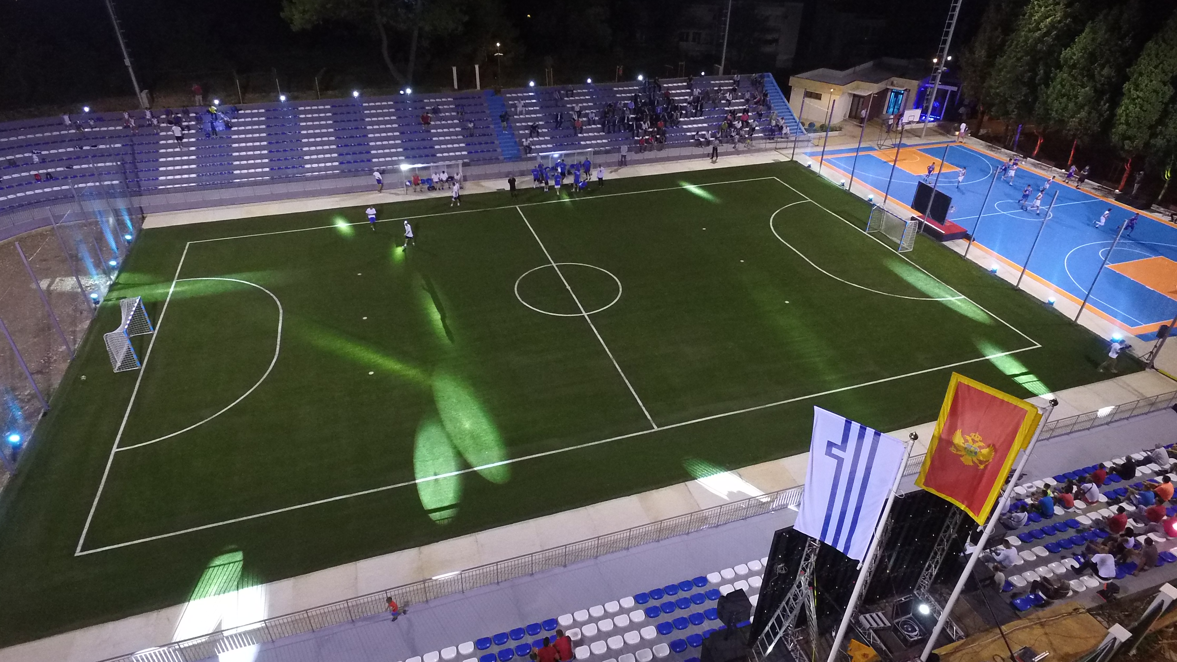 Ovako sada izgleda Stadion malih sportova u Podgorici