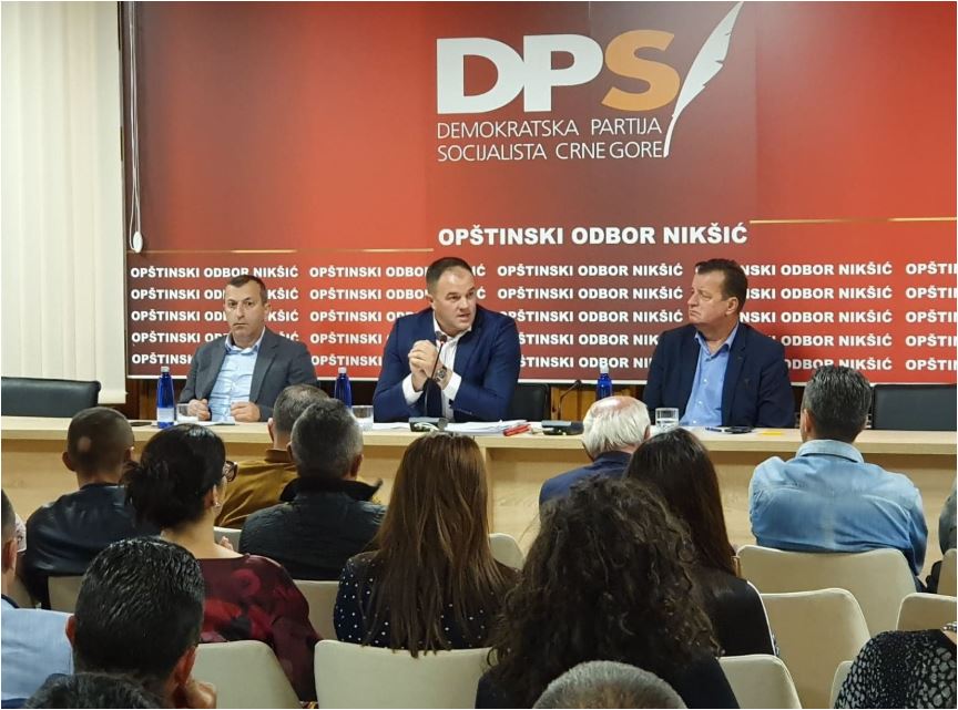 OO DPS Nikšić: Usvojen Prijedlog nacrta kongresnih dokumenata