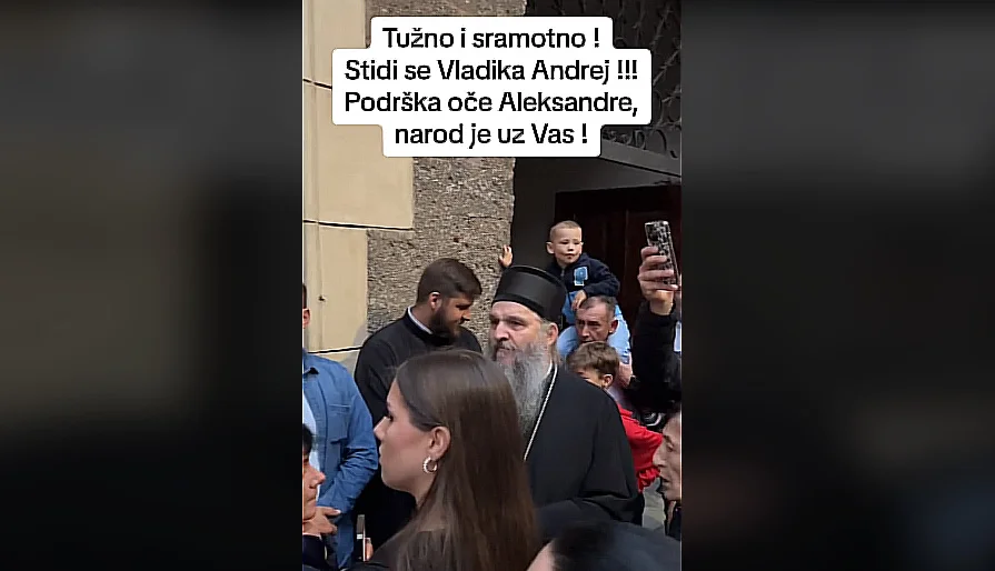 Episkopu se rugali i vrijeđali ga: Iz Crkve Srbije priznali da su im petorica klirika prebjegli u Vaseljensku patrijaršiju
