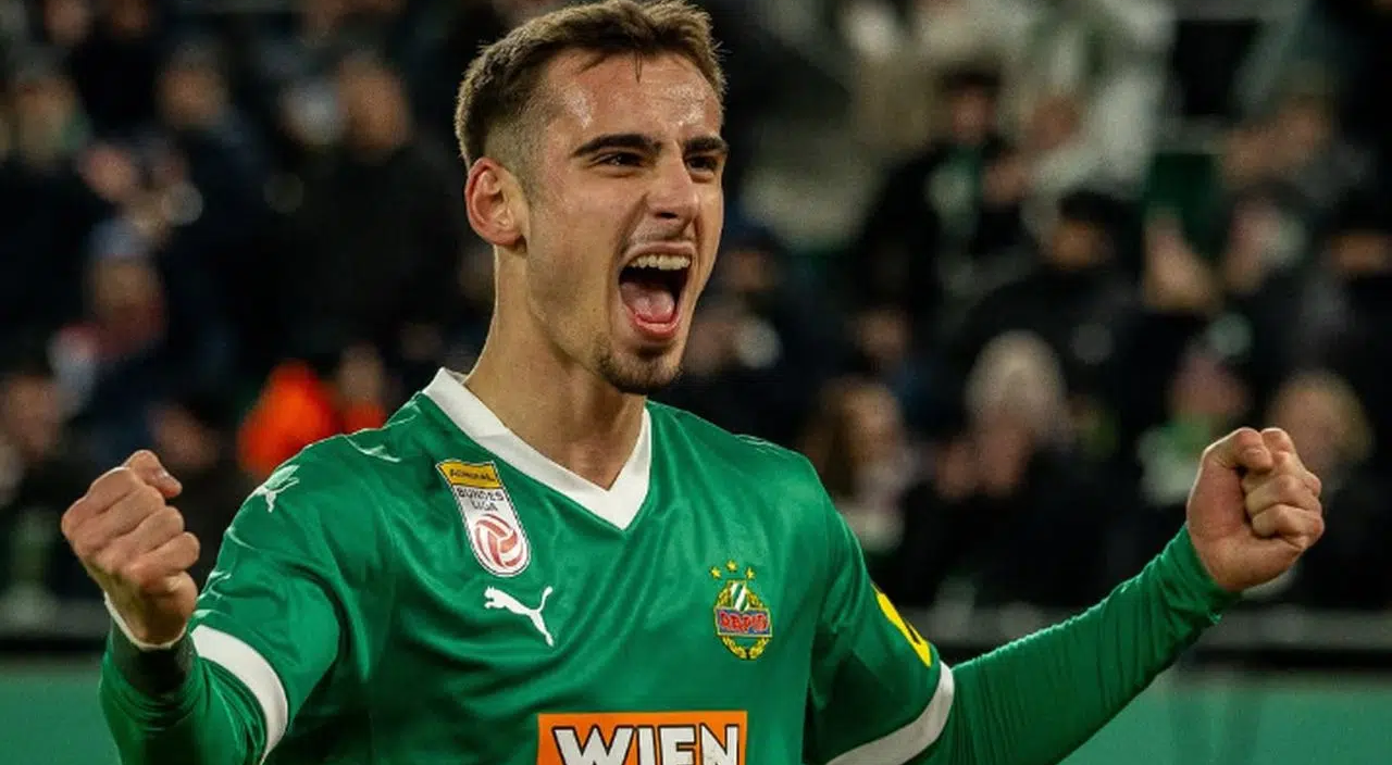 Andrija Radulović potpisao četvorogodišnji ugovor sa bečkim Rapidom