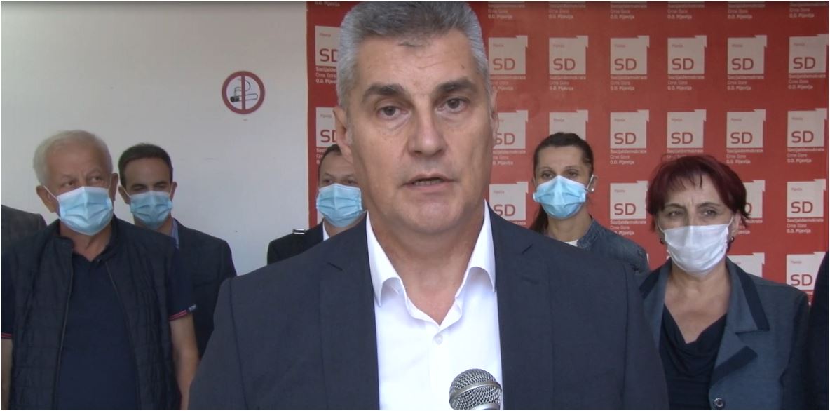 Brajović u Pljevljima: Pod hitno pronaći počinioce i nalogodavce, građanski mir u Crnoj Gori nema alternativu