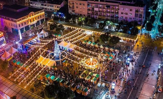 Pogledajte fotografije: Podgorica u prazničnim bojama