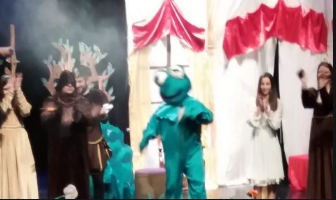 Dječja predstava ''Princeza i žaba'' u Kotoru
