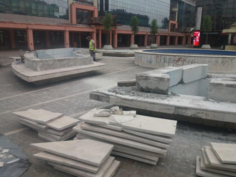 Nastavljeni radovi na Rimskom trgu, uskoro u funkciji centralna fontana