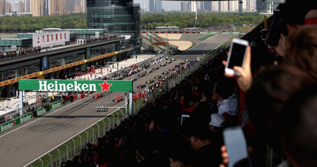 Veliki jubilej Formule 1, Šangaj piše istoriju