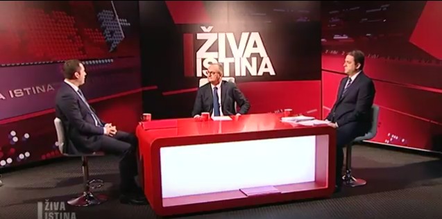 Pogledajte debatu iz  Žive istine; Gosti Dragoslav Šćekić i Bogdan Fatić