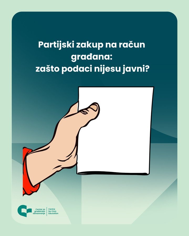 CGO: Zašto se krije koliko država plaća političkim partijama za zakupe prostora?