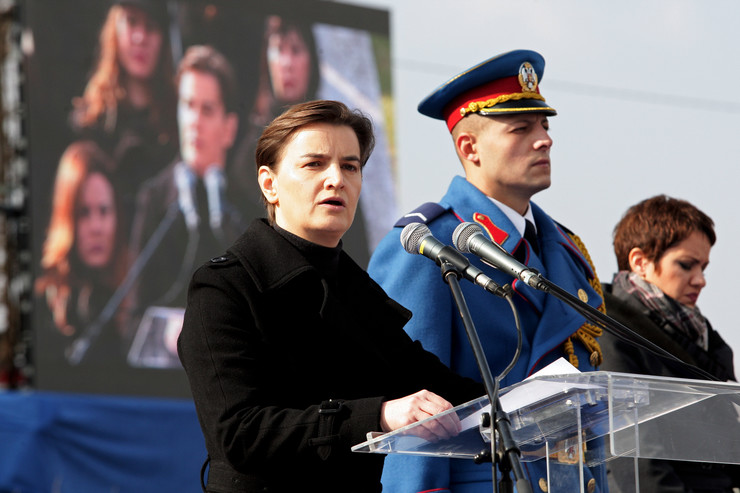 Pogledajte: Brnabić izviždana na obilježavanju Dana državnosti