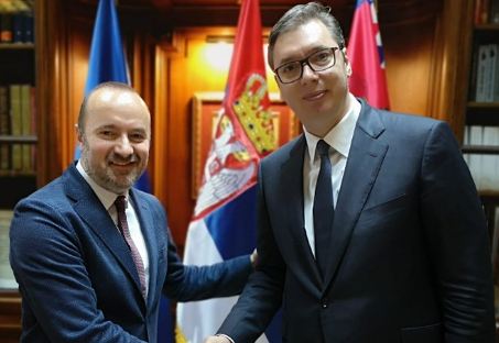 Pavićević sa Vučićem o "ključnim pitanjima na Zapadnom Balkanu"