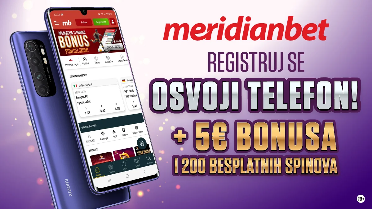 Najjači poklon do sada – REGISTRUJ SE I OSVOJI TELEFON!