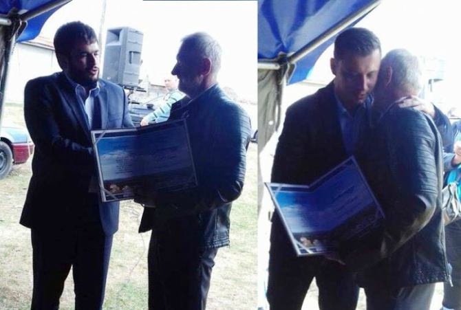 Četnici dodijelili zahvalnice Zukurlićevom odborniku