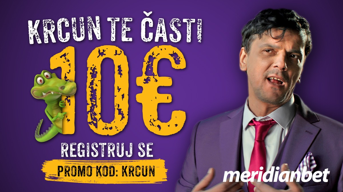 Sportska kladionica Meridian: Krcun donosi bonuse i besplatne spinove!