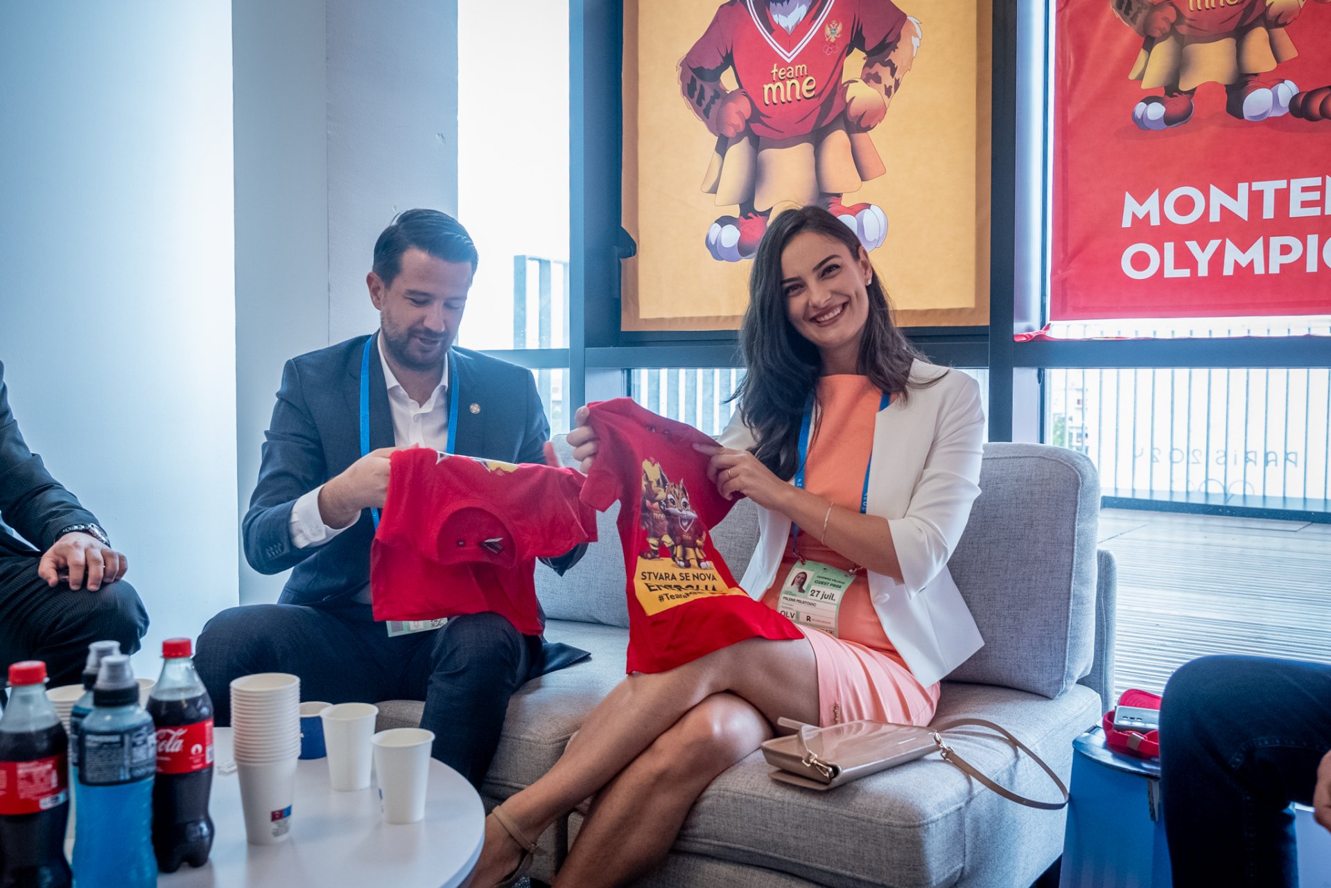 Milatović u posjeti našim sportistima u Olimpijskom selu: Crna Gora je jedan tim - vi ste naši veliki pobjednici!