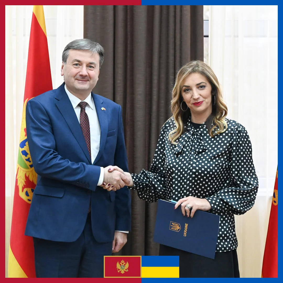 Ukrajinski ambasador zahvalan za pomoć koju Crna Gora kontinuirano pruža ukrajinskom narodu