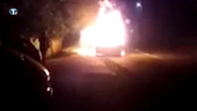 Drama u Prijepolju: Pijan izazvao udes, pobjegao sa lica mjesta pa zapalio automobil