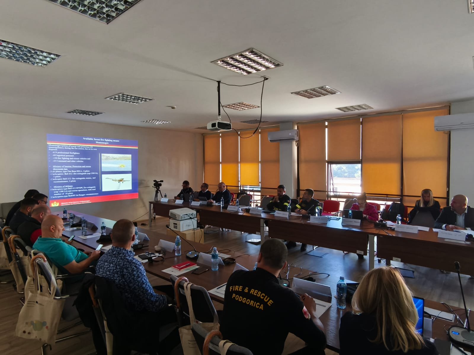 Razmotrene lekcije iz požarne sezone 2025. i planovi za zajedničku reakciju u vanrednim situacijama