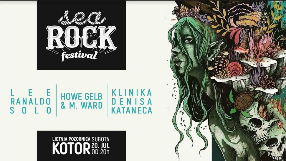 Ranaldo, Gelb i M.Ward na Sea Rock festivalu u Kotoru 20. jula