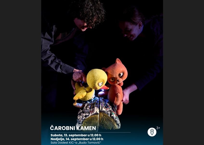 Komad za djecu "Čarobni kamen"  za vikend u Dodestu