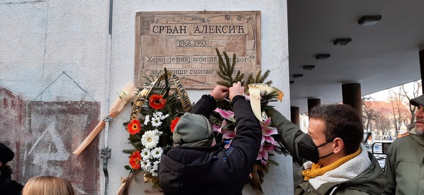 Pančevo: Obilježena godišnjica smrti heroja Srđana Aleksića
