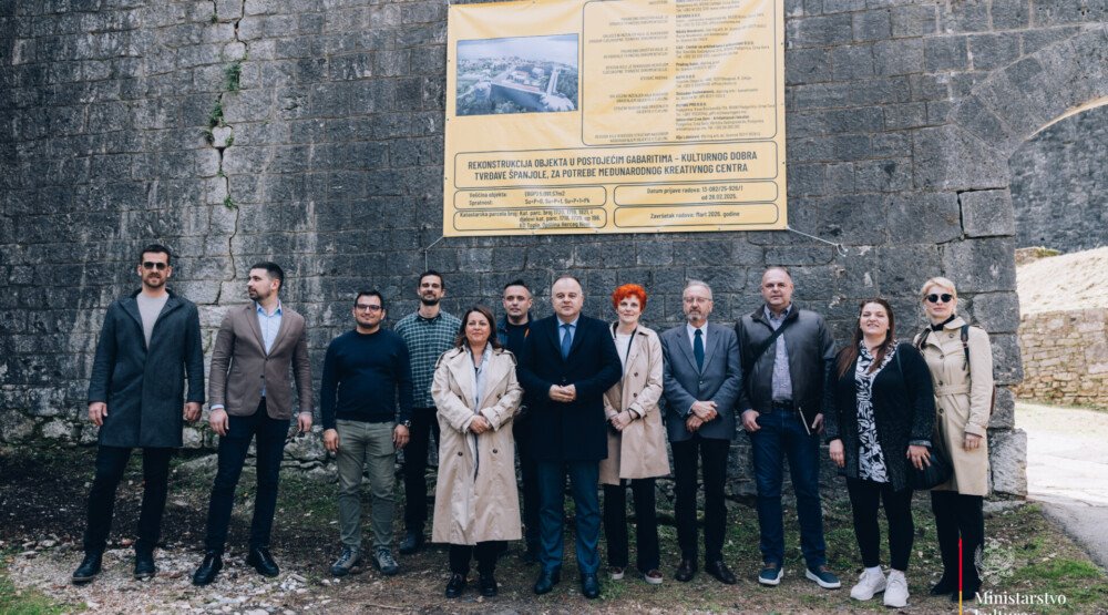 Počela rekonstrukcija tvrđave Španjola u Herceg Novom