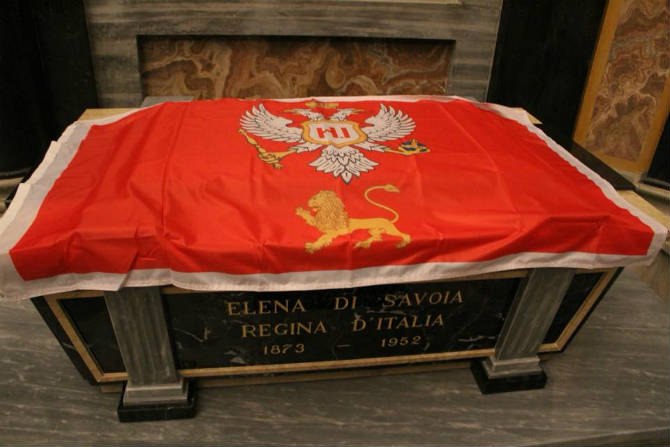 Ovdje je sahranjena kraljica Jelena Savojska, princeza Crne Gore