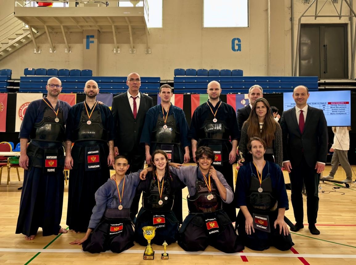 U Podgorici održan 15. Balkanski Kendo Kup