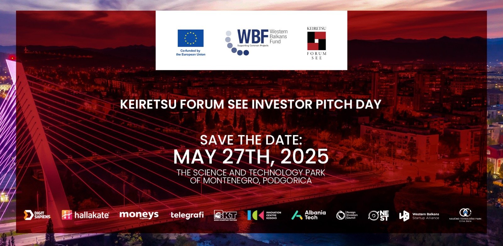 Investitori i inovatori stižu u Podgoricu: Startup Pitch događaj Keiretsu Foruma SEE 27. maja