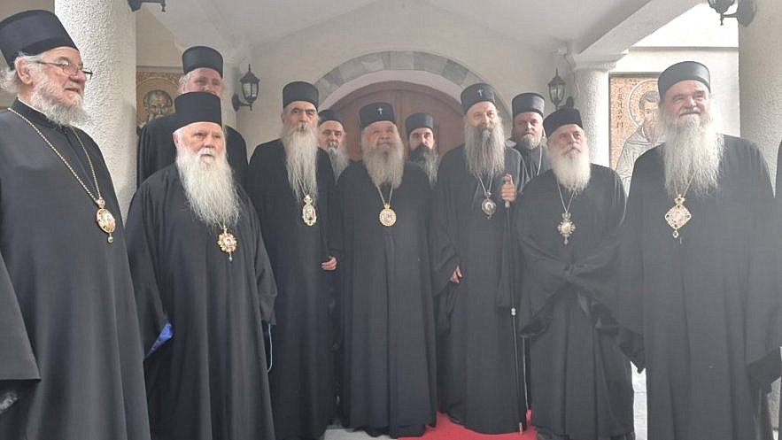 Porfirije Perić u Skoplju, nije javno potvrđeno da je Sabor SPC saglasan da Ohridska arhiepiskopija dobije autokefaliju