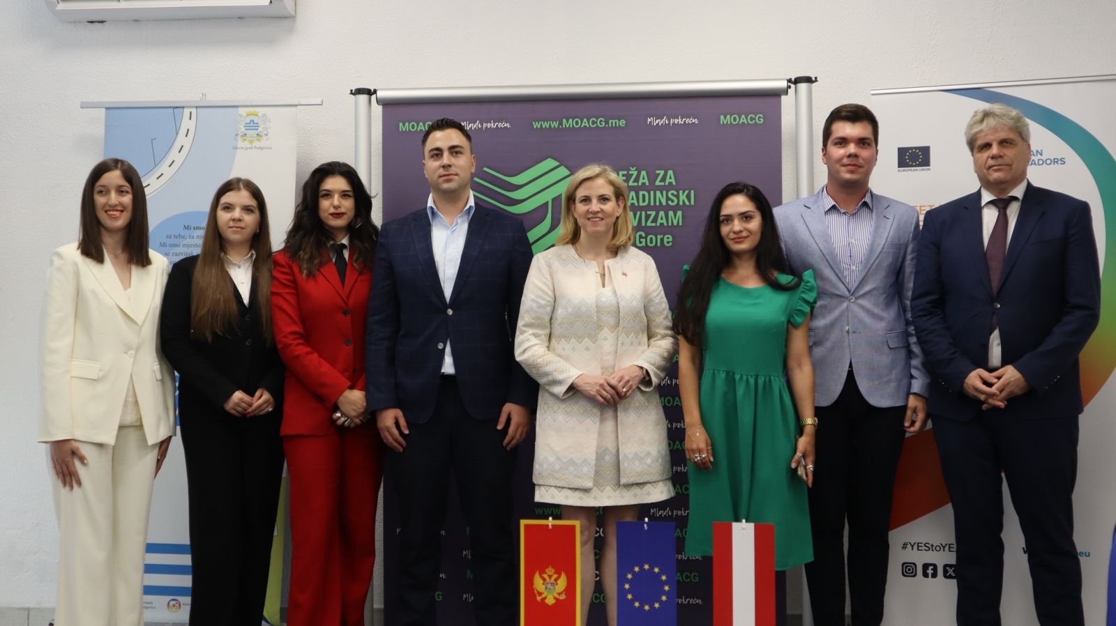 Šefica austrijske diplomatije sa MOACG: Mladi su garant demokratskog i evropskog napretka Crne Gore