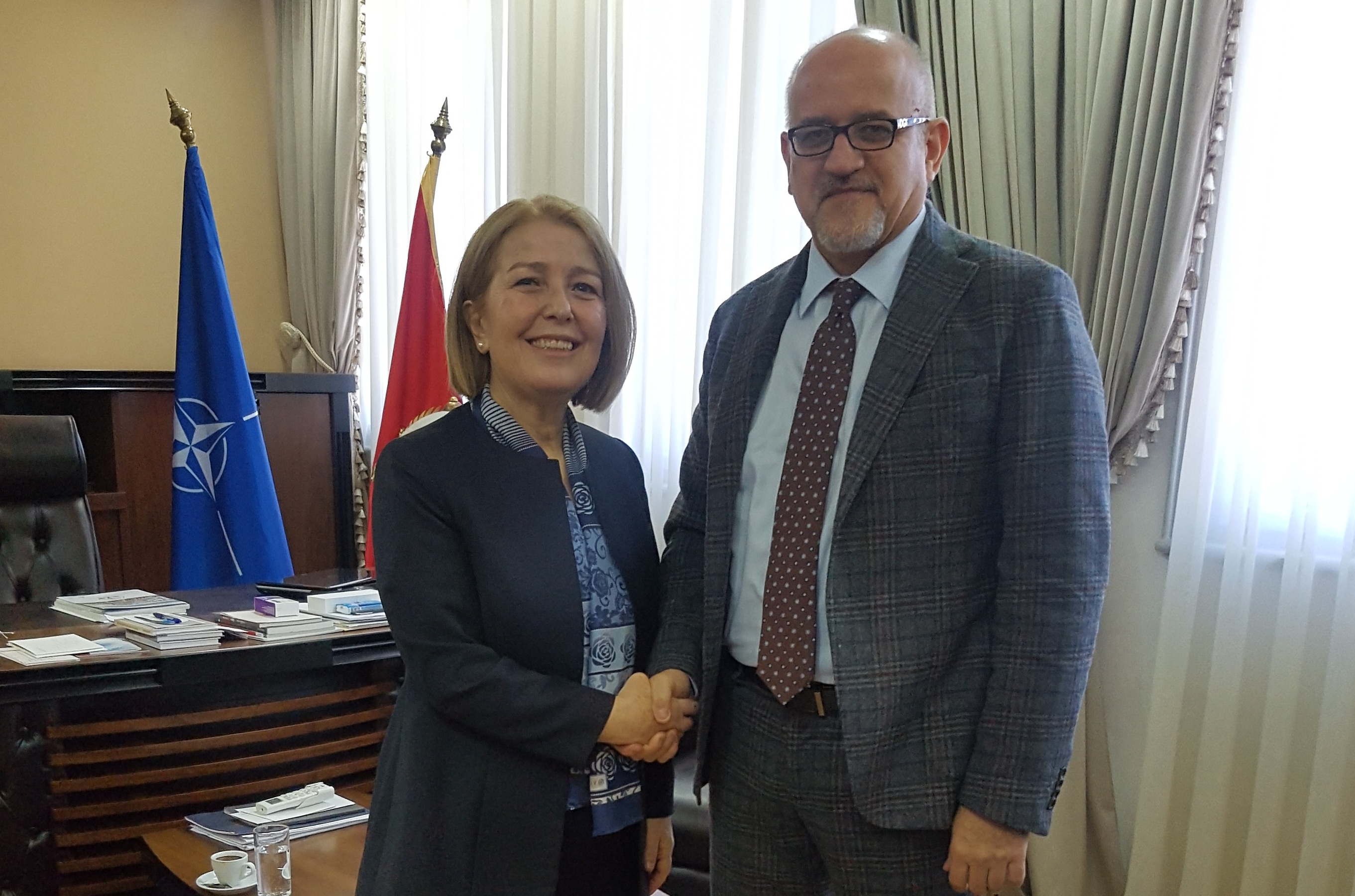 Darmanović se sastao sa novom ambasadorkom Turske u Crnoj Gori