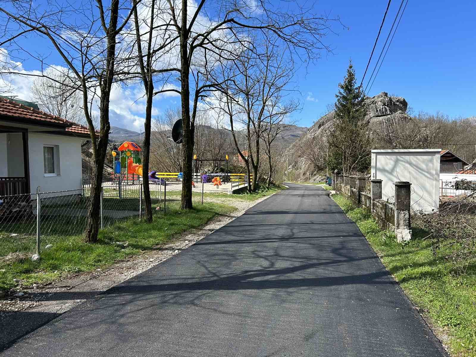 Završena sanacija saobraćajnice u naselju Crna Greda