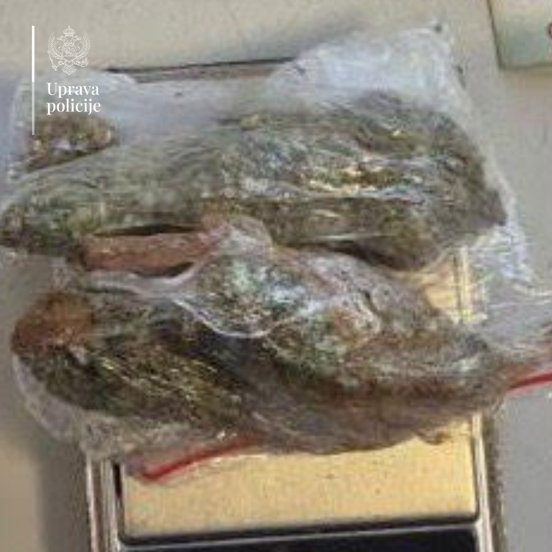 Na Sukobinu kod ženske osobe pronađena marihuana, lišena slobode