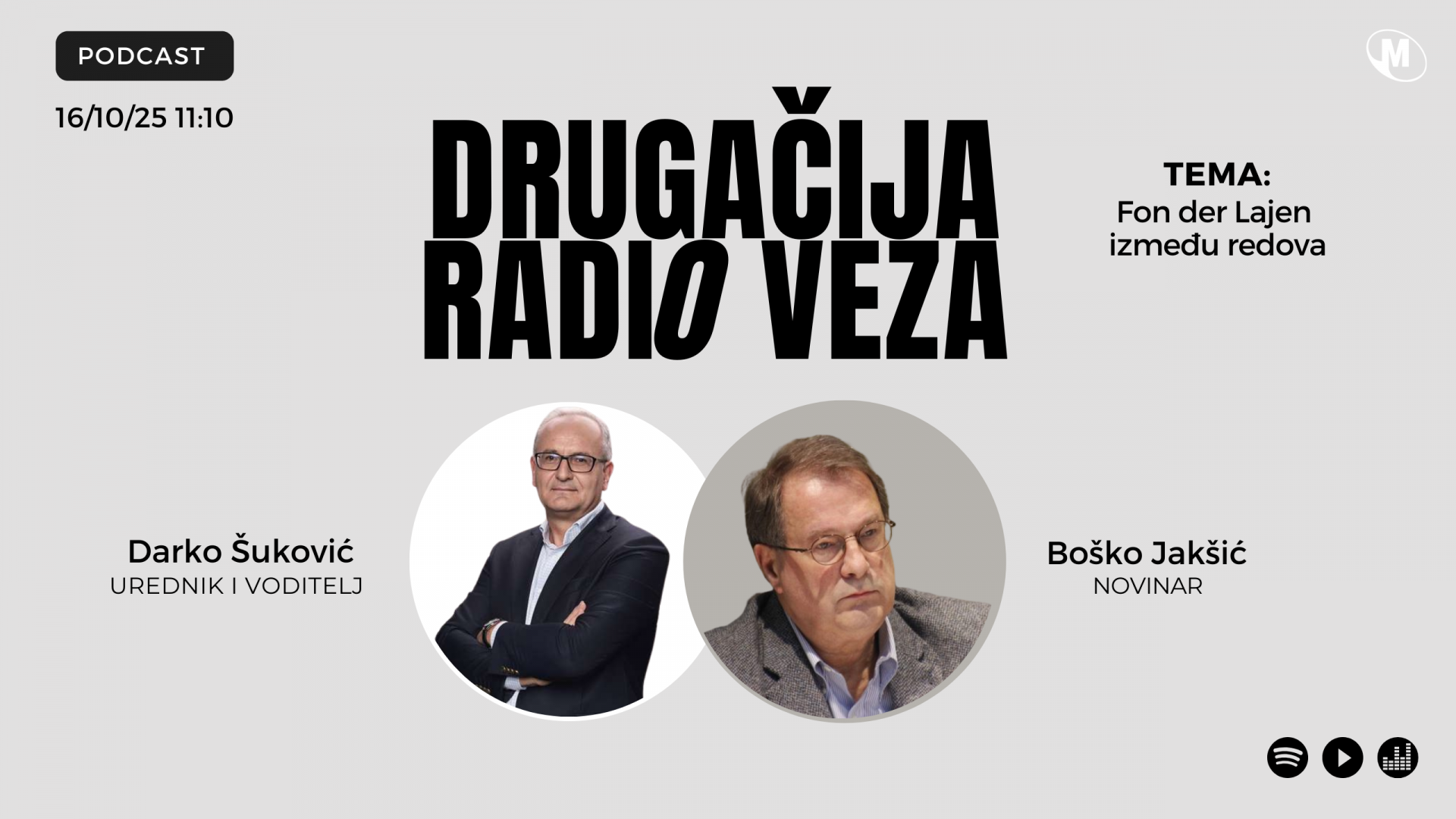 Boško Jakšić gost DRV:  Fon der Lajen između redova